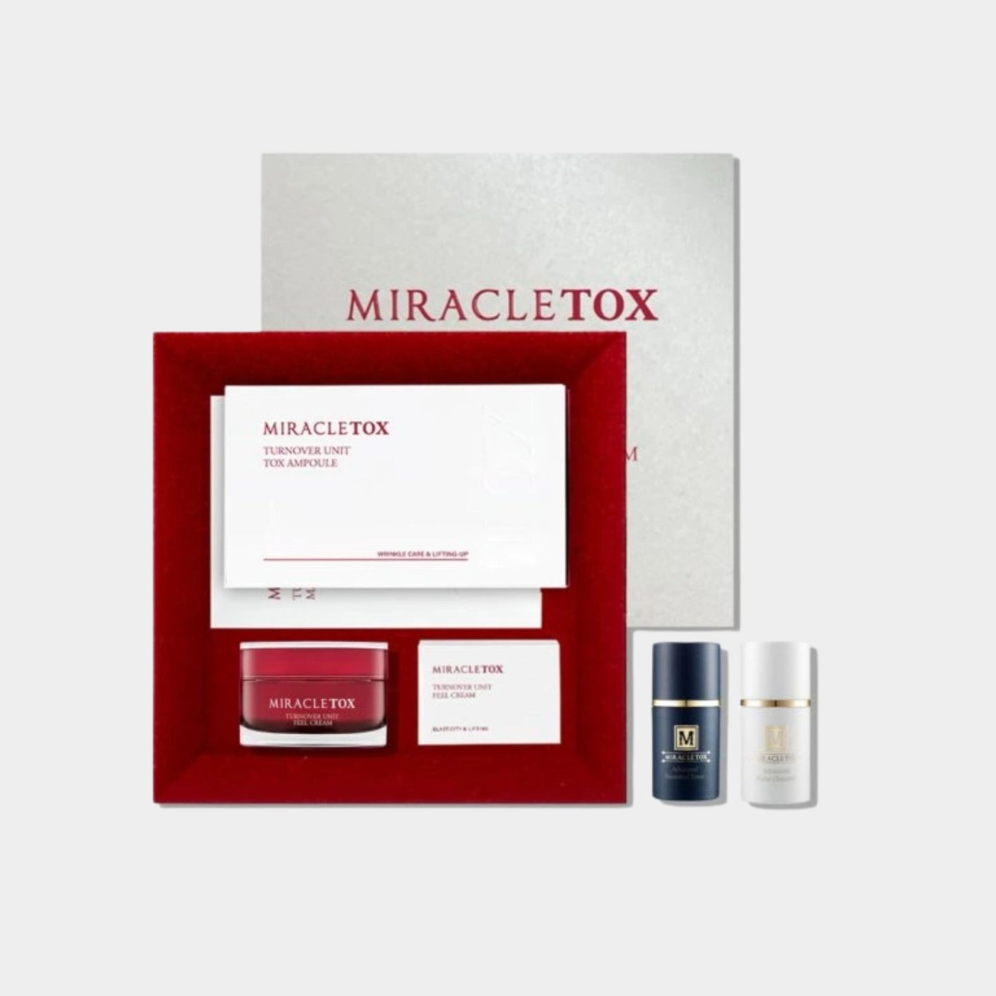 Turnover Unit Box + Free Miracletox Cleanser & Essential Toner
