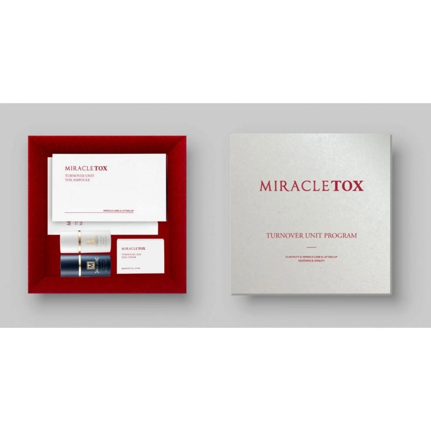 Turnover Unit Box + Free Miracletox Cleanser & Essential Toner