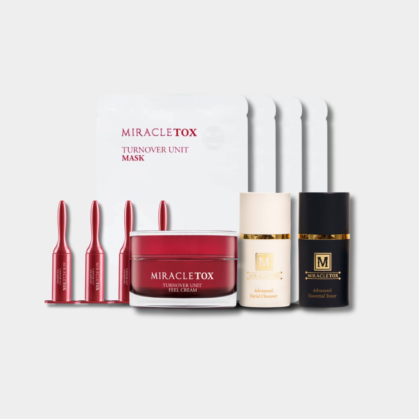 Turnover Unit Box + Free Miracletox Cleanser & Essential Toner